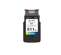 Cartucho De Tinta Compatible con Canon PG510 PG511 PG-510 CL-511, For Impresoras Pixma IP2700 MP240 MP250 MP270 MP280 MP480 MP490 MP492(1 Color)