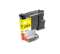 Cartucho de Tinta Compatible con Color LC501XL for Impresora B-Rother MFC-J1260W J1310DW MFC-J4350DW(1 pcs Yellow)