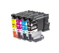 Cartucho de Tinta Compatible con Color LC531XL for Impresora B-Rother DCP-J1260W DCP-J1310DW/DCP-J1360DW(1 Set (4PCS))