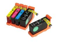 Cartucho de Tinta Compatible con Colores 100XL 100 105 108 LM100 105 108XL para impresoras S301 S302 S305 S405 S815(1SET Plus 1PCS Black)