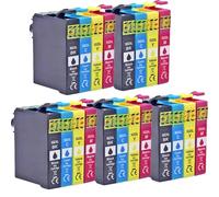 Cartucho de Tinta Compatible con Einkshop 502XL T502 T502XL para Expression Home XP5100 XP5105 Workforce WF2860DWF WF2865DWF(5SET)