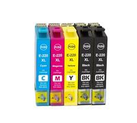 Cartucho de Tinta Compatible con Einkshop para T220XL 220XL para Workforce WF2630 2650 2660 2750 2760 y más