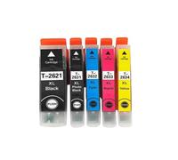 Cartucho de Tinta Compatible con Einkshop T2621 T2631 T2634 para XP Series 520 600 605 610 615 620 625 700 710 720 800 810 820