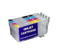 Cartucho de Tinta, Compatible con Epson, 35XL T3591 WF-4720 WF-4725 | Cartucho recargable, BK-21ml C/M/Y-18ml, WF-4730 WF-4740