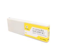 Cartucho de Tinta, Compatible con Epson, SJIC30P 300ML Pigmento | Tinta de etiquetas C Y M BK para ColorWorks TM-C7500G, C7500GE, TM-C7500GE-312(SJIC30P---Yellow)