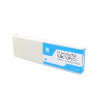 Cartucho de Tinta, Compatible con Epson, SJIC30P TM-C7500GE | 30P, TM-C7500G TM-C7500GE-312, tinta pigmentada, impresora de etiquetas, 300ML, C/Y/M/BK(SJIC30P---Cyan)