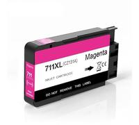 Cartucho de Tinta Compatible con HP 711, 711XL, DeignJet T120, T125, T130, T135, T520, T525 y T530 (impresoras de inyección de Tinta).(Magenta)