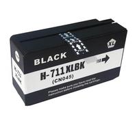 Cartucho de Tinta Compatible con HP 711 711XL DesignJet T120 T520 CZ130A CZ131A CZ132A CZ133A(BK)