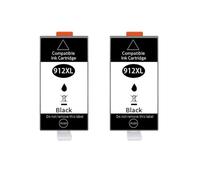Cartucho de Tinta, Compatible con HP, 912 912XL OfficeJet 8020 | Negro magenta cian amarillo, tinta de colorante, 8022 8023 8024 8025 8026 8028 8010 8012 8013 8014(2 Back)