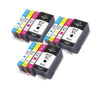 Cartucho de Tinta, Compatible con HP, 912 912XL OfficeJet 8020 | Negro magenta cian amarillo, tinta de colorante, 8022 8023 8024 8025 8026 8028 8010 8012 8013 8014(3 SET)