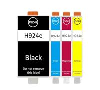 Cartucho de Tinta, Compatible con HP, 924 924e 924XL 8135e | 8134e, 8132e, 8122e, 8124e, 8125e, 8120e, 8130e, con chip(1Set)