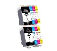 Cartucho de Tinta, Compatible con HP, 924XL 924 8135e | OfficeJet Pro 8134e 8132e 8122e 8124e 8125e 8120e 8130e, negro cian magenta amarillo, con chip(2Set)