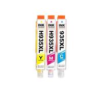 Cartucho de Tinta, Compatible con HP, 934XL 935XL, 6230 6830 | 6835, 6812, 6815, 6820, para impresoras Officejet Pro y Officejet e-All-in-One(3pcs Color)