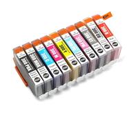 Cartucho de Tinta Compatible con ImagePROGRAF Pro 300 PFI 300 Color 1 Juego 5 Juegos(PFI-300-10Color 1set)