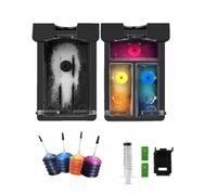 Cartucho de Tinta Compatible con Impresora 305 305XL DeskJet 2700 2710 2720 2721 2722 2723 4110 4120(1SET with Ink)