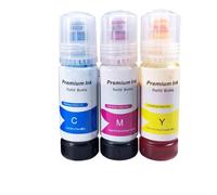 Cartucho de Tinta Compatible con Impresora Ecotank L3150 L3110 104 502 512 504 ET 2700 ET2750 ET 3700 ET 2711(3pcs Color)