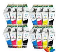 Cartucho de tinta Compatible con la oficina de Stylus BX525WD BX535WD BX625FWD BX635FWD BX630FW BX320FW BX925FWD BX935WF Reemplazo de impresoras para T1291 T1292 T1293 T1294(8pcs - 2BK 2C 2M 2Y)