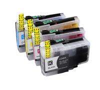 Cartucho de Tinta Compatible con LC424 LC-424 de Capacidad estándar, Compatible con Impresora Brother DCP-J1200DW DCP-J1200W DCP-J1200WE 【Europa】(1SET)