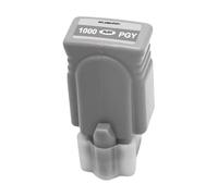 Cartucho de Tinta Compatible con PFI-1000, Compatible con Impresora Canon ImagePROGRAF PRO-1000 (MBK-PBK-PGY-GY-GO-PC-PM-BCMYR) 1 Uds.(GY)