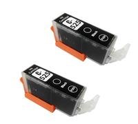 Cartucho de Tinta Compatible con PGI525 CLI526 IP4850 MG5150 MG5250 MG6150 MG8150 MG5350 MG6250(2BK)