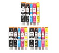Cartucho de Tinta Compatible con PGI580 CLI580 580XL 581XL para Canon TS705 TR7550 TR8550 TS6150 TS6250 TS8150 TS8250 (3Set)