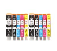 Cartucho de Tinta Compatible con PGI580 CLI580 580XL 581XL para Canon TS705 TR7550 TR8550 TS6150 TS6250 TS8150 TS8250 (2Set)