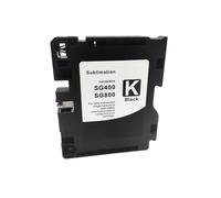 Cartucho de Tinta Compatible con sublimación a Color Premium SG400 800 for impresoras Sa-Grass Vi-tuoso(1Pcs Black)