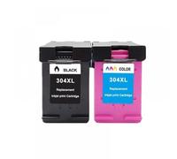 Cartucho de Tinta Compatible con YLC 304XL para Escritorio 2620 2630 2632 5030 5020 5032 3720 3730 5010 Impresoras(1set)