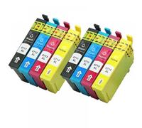 Cartucho de Tinta Compatible Conjunto de impresoras de lápiz SX110 SX105 SX115 SX200 SX205 SX209 SX210 T0711 T0712 T0713 T0714(2Set)