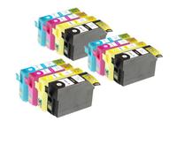 Cartucho de Tinta Compatible Conjunto de T1401 T1404 para Stylus TX560WD NX635 Fuerza Laboral 60 525 545 625 630 633 645(3 Sets)