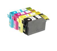Cartucho de Tinta Compatible Conjunto de T1401 T1404 para Stylus TX560WD NX635 Fuerza Laboral 60 525 545 625 630 633 645(1 Set)