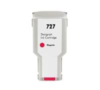 Cartucho de Tinta Compatible de 300ml para impresoras HP727XL diseñado para impresoras DesignJet T920 T930 T1500 T1530 T2500 T2530(Magenta 300ml)