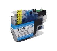 Cartucho de Tinta Compatible de Alta Capacidad LC472XL for impresoras Brother MFC-J2340DW, J3540DW y J3940DW(1PCS Cyan)