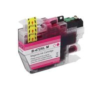 Cartucho de Tinta Compatible de Alta Capacidad LC472XL for impresoras Brother MFC-J2340DW, J3540DW y J3940DW(1PCS Magenta)