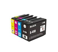 Cartucho de Tinta Compatible de Color INK-K410 INK-C410 INK-M410 INK-Y410 S410 410 for SL-J2920W SL-J2960FW(1 Set)