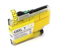 Cartucho de Tinta Compatible de Oceanía para MFC-J4340DW J4440DW J4540DW J5855DW J5955DW J6555DW J6955DW J6957DW(LC436XL-Y)