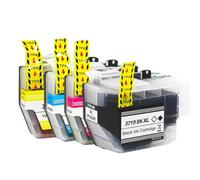 Cartucho de Tinta Compatible Einkshop LC3719 LC3719XL de 4 Colores para impresoras MFC-J3530DW MFC-J2730DW MFC-J3930DW J2330DW