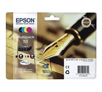Cartucho de Tinta Compatible Epson Multipack T16 Amarillo Negro Cian Magenta