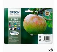 Cartucho de Tinta Compatible Epson T12914011 + T12924011 + T12934011 + T12944011 Negro/Cian/Magenta/Amarillo (8 Unidades)