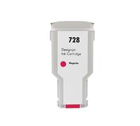Cartucho de Tinta Compatible for 728 for HP728 for Impresora DesignJet T830 T730 F9J67A F9J66A F9J65A(300ml Magenta)