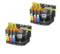 Cartucho de Tinta Compatible for Brother LC229/LC225 for impresoras Brother MFC-J5320DW/J5620DW/J5625DW/J5720DW(2 Sets)