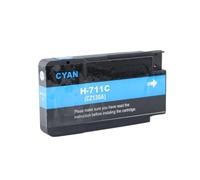 Cartucho de Tinta Compatible for HP711 711XL 711 for Impresora HP DesignJet T120 T520(1Pcs Cyan)