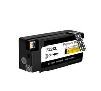 Cartucho De Tinta Compatible For Inyección De Tinta 712XL 3ED71A 3ED67A. Compatible Con HP DesignJet T210, T230, T250, T630 Y T650(1Black)