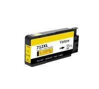Cartucho De Tinta Compatible For Inyección De Tinta 712XL 3ED71A 3ED67A. Compatible Con HP DesignJet T210, T230, T250, T630 Y T650(1Yellow)