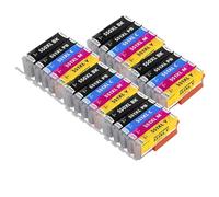 Cartucho de Tinta Compatible HINICOLE PGI 550 551 para impresoras IP7250 MG5450 MX925 MG5550 MG6450 MG5650 MG6650 IX6850 MX725 MX925(5set)