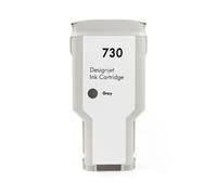 Cartucho de Tinta Compatible HP730 para DesignJet T1600 T1600dr T1700 T1700dr T2600 T2600dr Capacidad Total de Tinta(1PCS Gray)