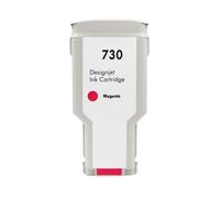 Cartucho de Tinta Compatible HP730 para DesignJet T1600 T1600dr T1700 T1700dr T2600 T2600dr Capacidad Total de Tinta(1PCS Magenta)