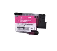 Cartucho de Tinta Compatible LC-527 for Impresora B-Rother MFC-J4350DW MFC-J4550DW(Magenta)