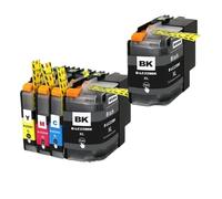 Cartucho de Tinta Compatible LC229 LC225 for Impresora B-Rother MFC-J5320DW/J5620DW/J5625DW /J5720DW(1Set Add 1PCS Black)