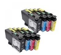 Cartucho de Tinta Compatible LC3233 para DCP-J1100DW MFC-J1300DW Reemplazo de impresoras(2sets (2BK 2C 2M 2Y))